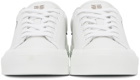 Givenchy White Chito Edition Dog Print City Sport Sneakers