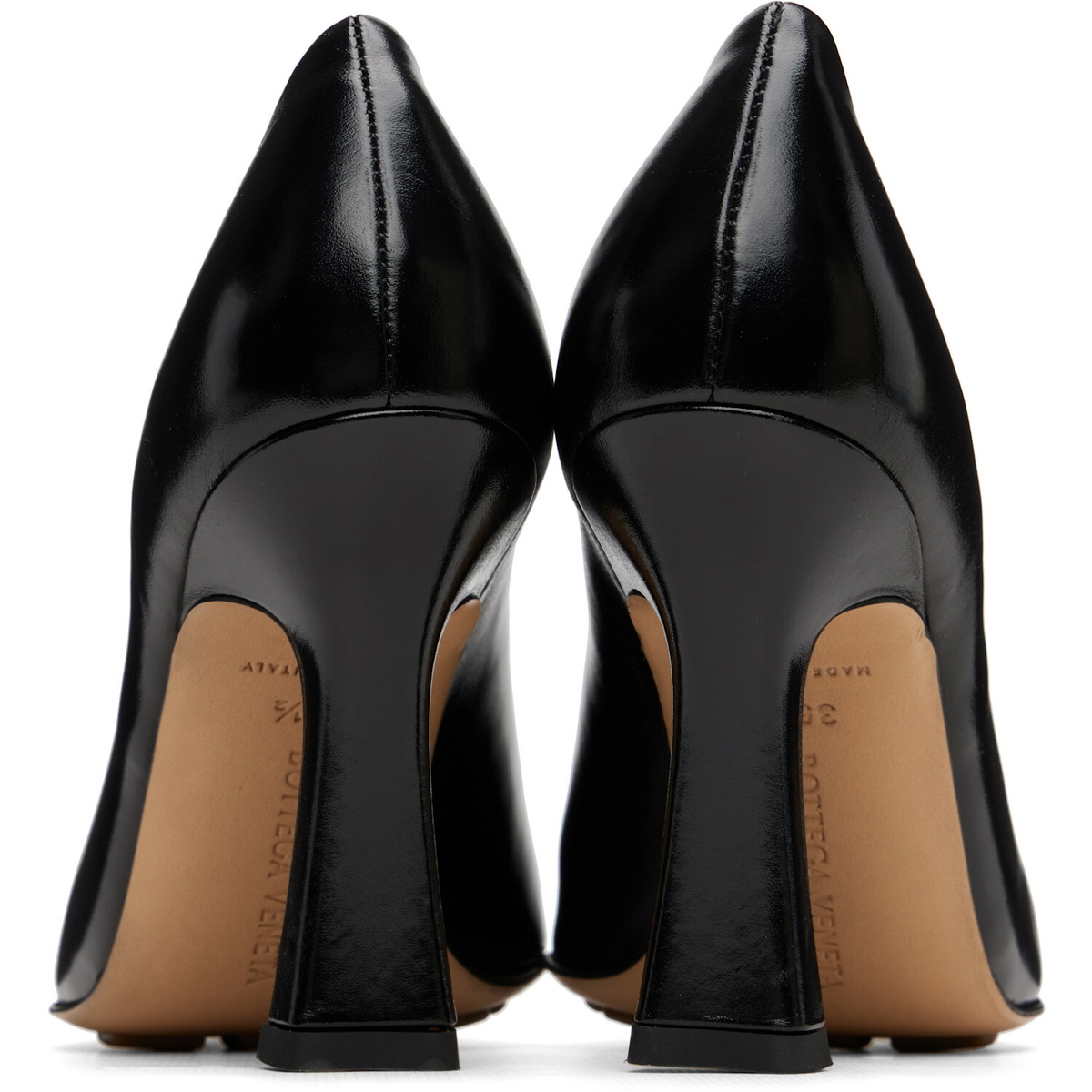 Bottega Veneta Black Sofia Heels
