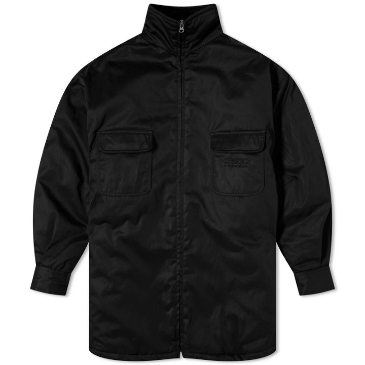 Photo: MM6 Maison Margiela Men's Padded Nylon Jacket in Black