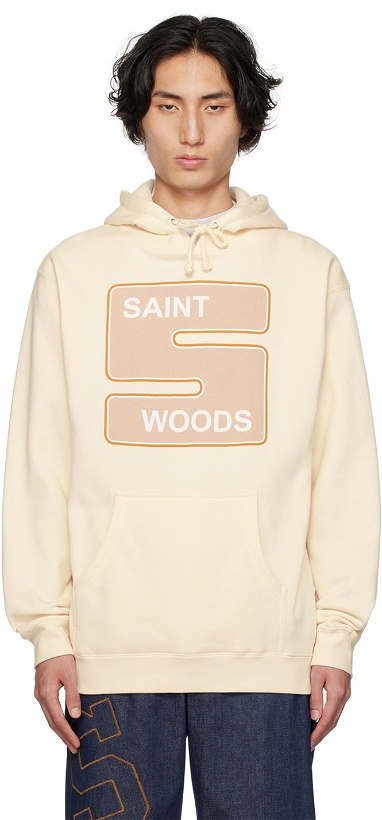 Photo: Saintwoods Off-White 'You Go' Hoodie