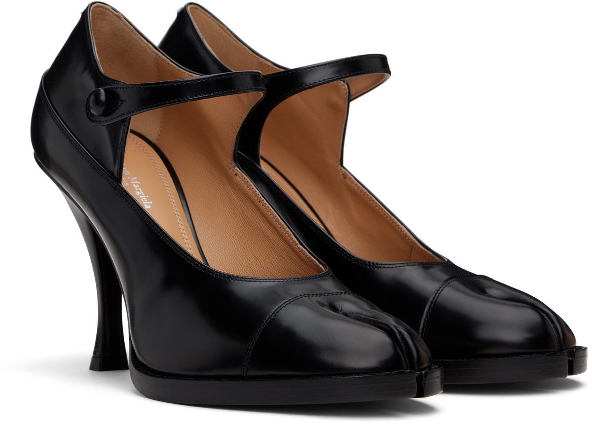 Maison Margiela Black Tabi Bourgeoise Heels Maison Margiela
