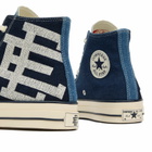 Converse Men's x Eric Emanuel Chuck Taylor 70s High Sneaker in Navy/Blue/Egret