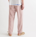 UNDERCOVER - Herringbone Woven Trousers - Pink