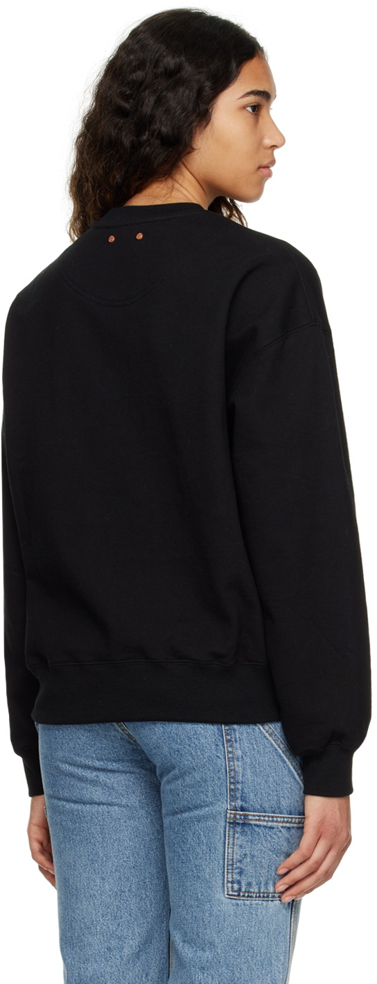 Andersson Bell Black AB Embroidered Sweatshirt