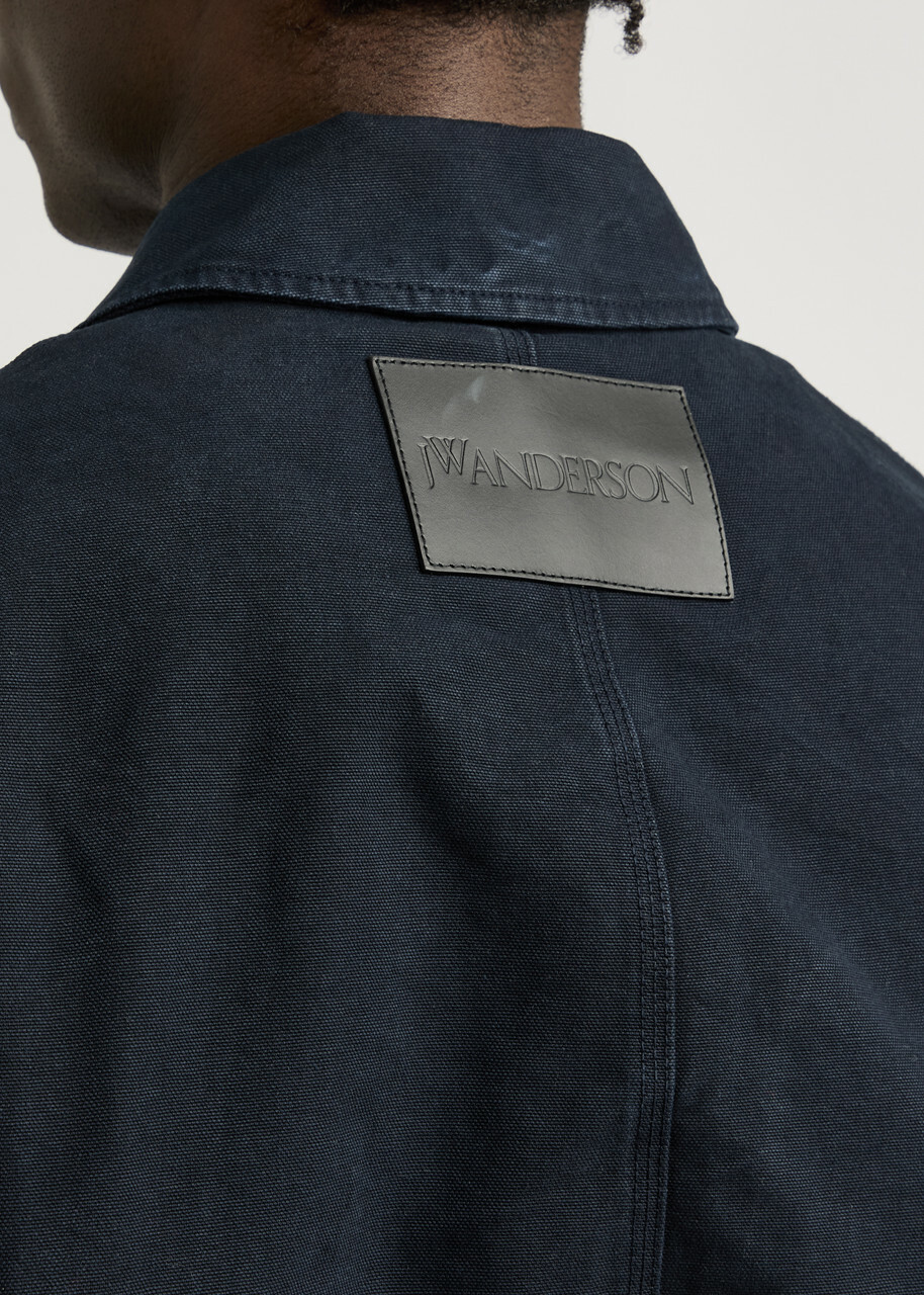 JW Anderson Cotton-canvas Bomber Jacket Navy JW Anderson