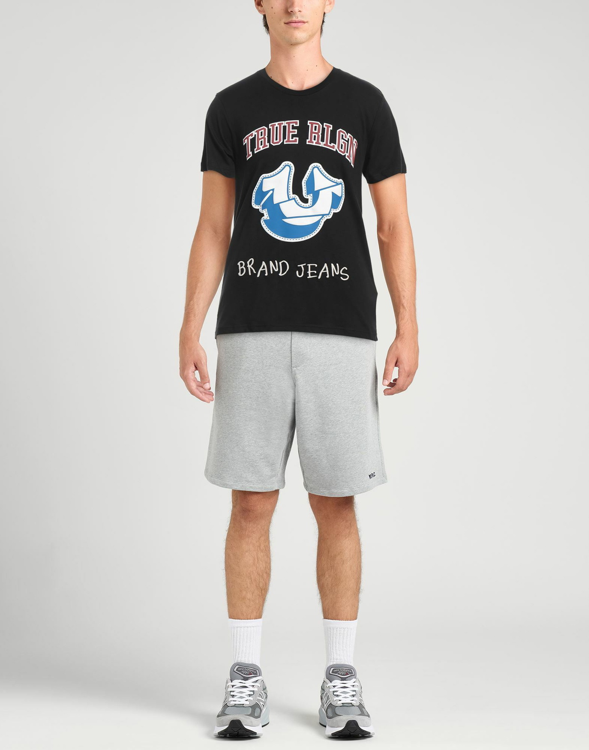 True Religion Mens T-shirt in Black