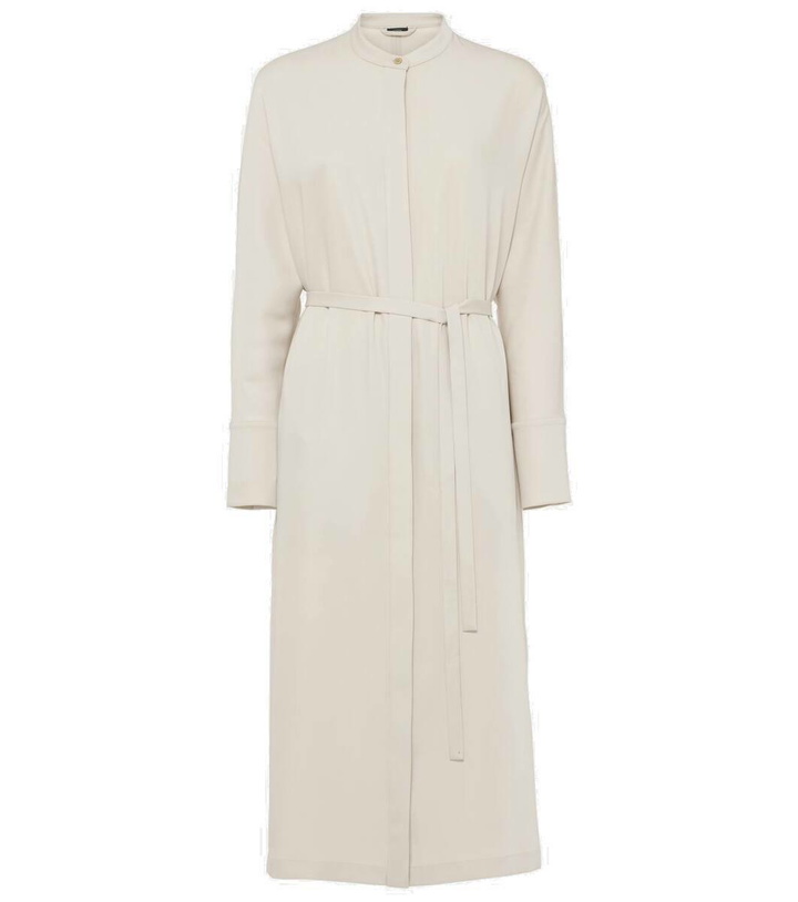 Photo: Joseph Dada belted cady midi dress