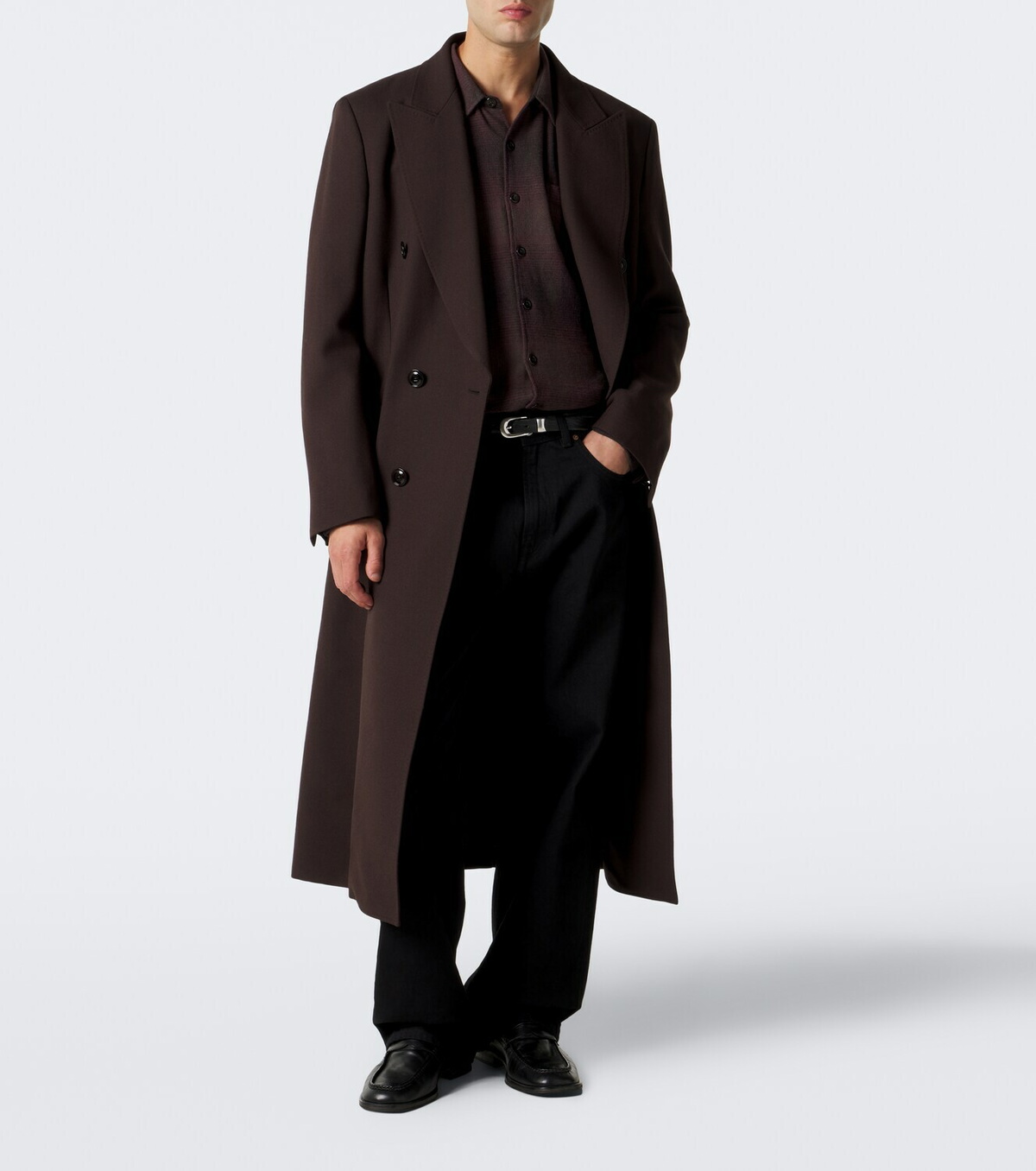 Our Legacy Above checked cotton-blend shirt