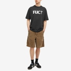 FUCT Men's Crossed Logo T-Shirt in Black