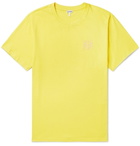 Loewe - Logo-Embroidered Cotton-Jersey T-Shirt - Yellow
