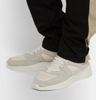 Fear of God Essentials - Nubuck, Suede and Mesh Sneakers - Neutrals