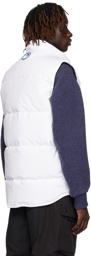 Canada Goose White Freestyle PBI Down Vest