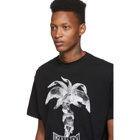 Palm Angels Black Statue T-Shirt