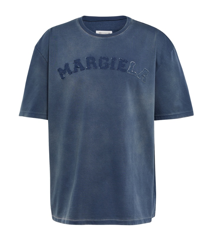 Photo: Maison Margiela - Logo cotton T-shirt