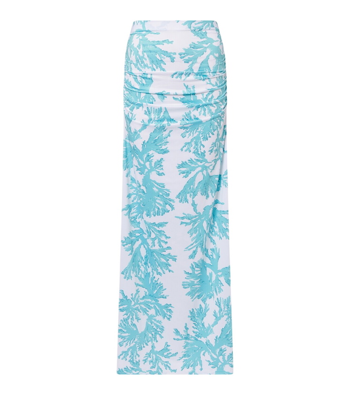 Photo: Alexandra Miro Gia printed jersey maxi skirt