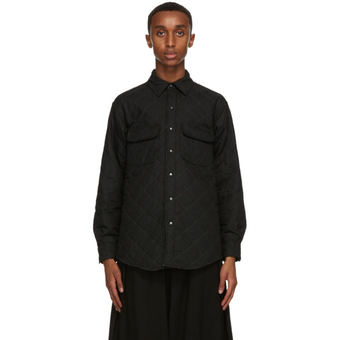 Photo: Stay Made Black Quilted Greenspan Shirt