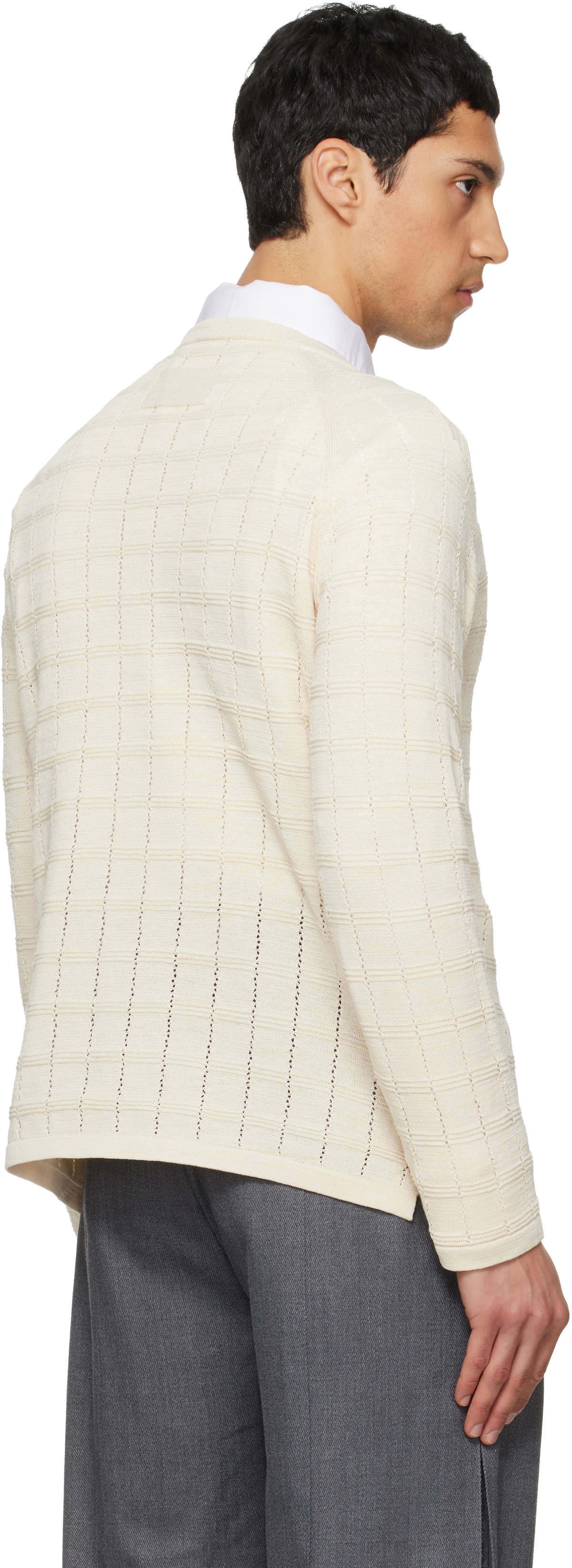 NULLUS 24aw Gradient Stripes ニット　サイズ3 中古・古着通販】NULLUS (ヌールス) Gradient Stripes セーター