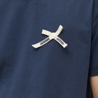 Jacquemus Men's Bow Logo T-Shirt in Dark Navy