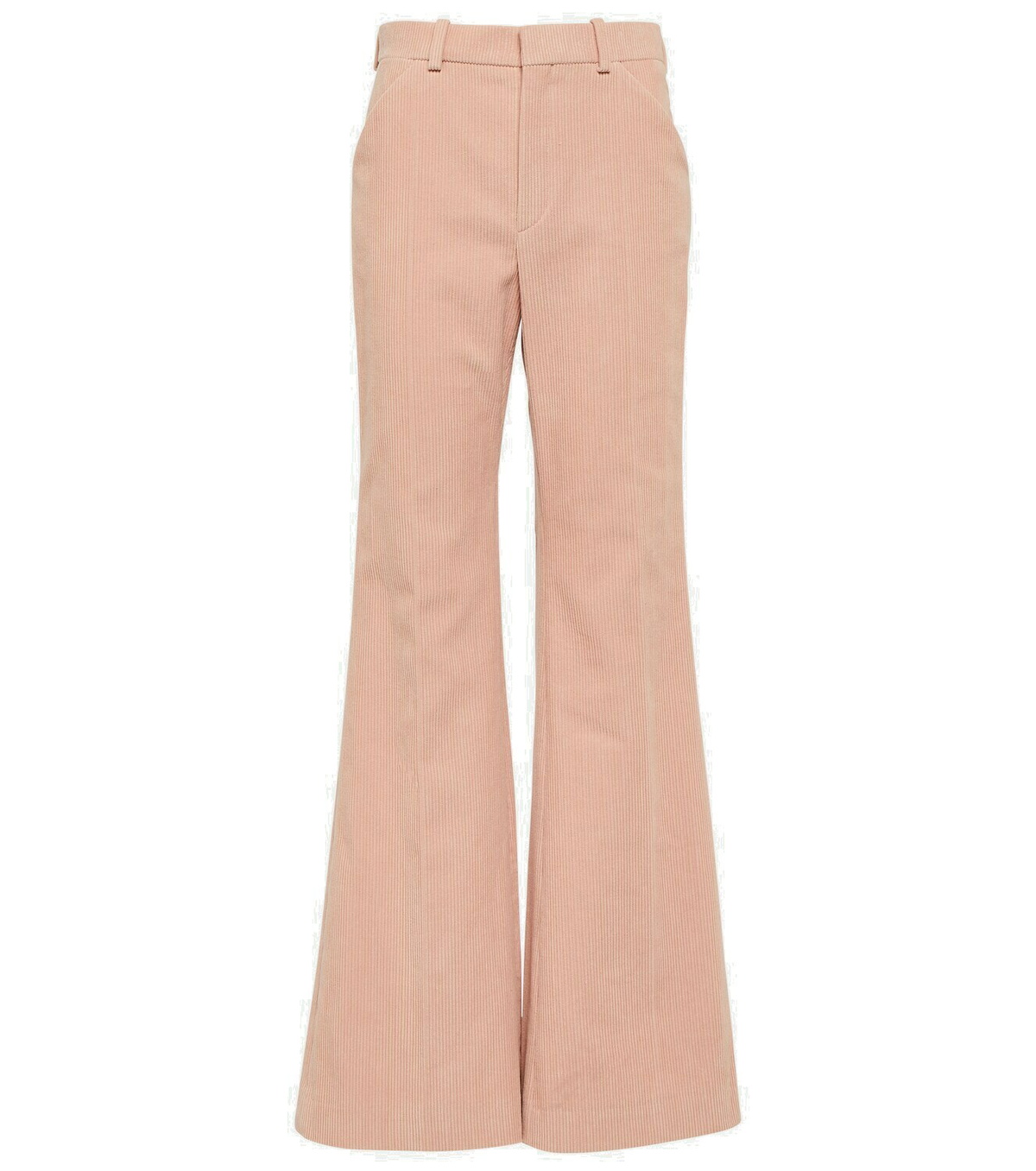 Mauve Corduroy Wide Leg Pants main image 1