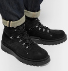 Moncler - Egide Suede and Nylon Hiking Boots - Men - Black