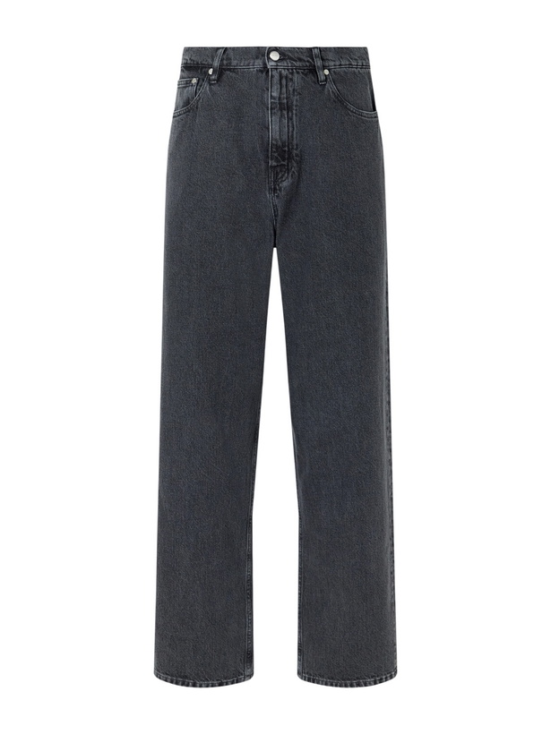Photo: Jil Sander - Wide-Leg Jeans - Black