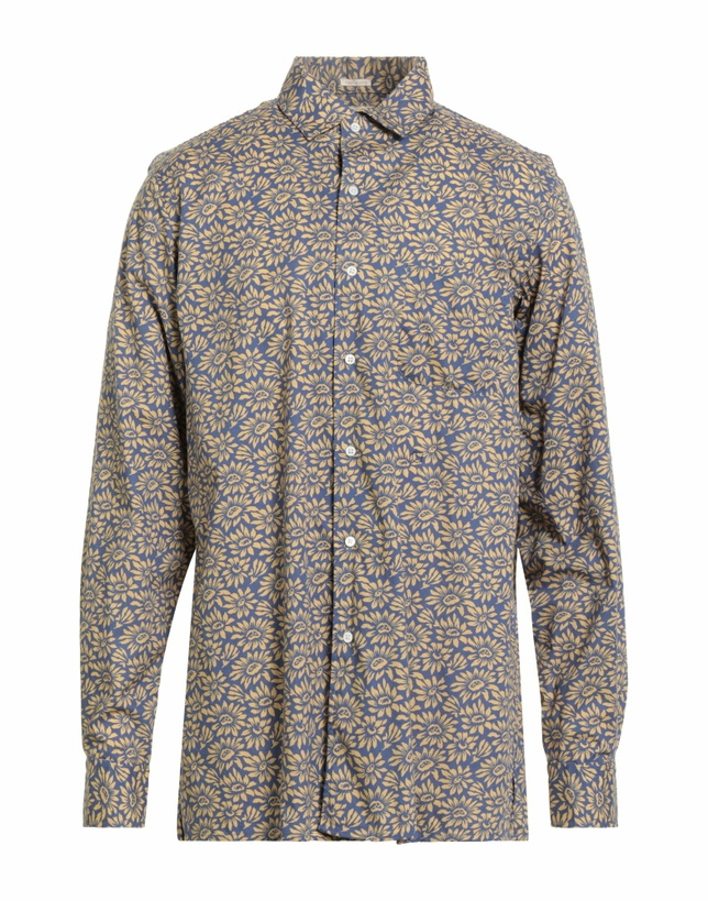 Photo: Massimo Alba Mens Shirt in Blue