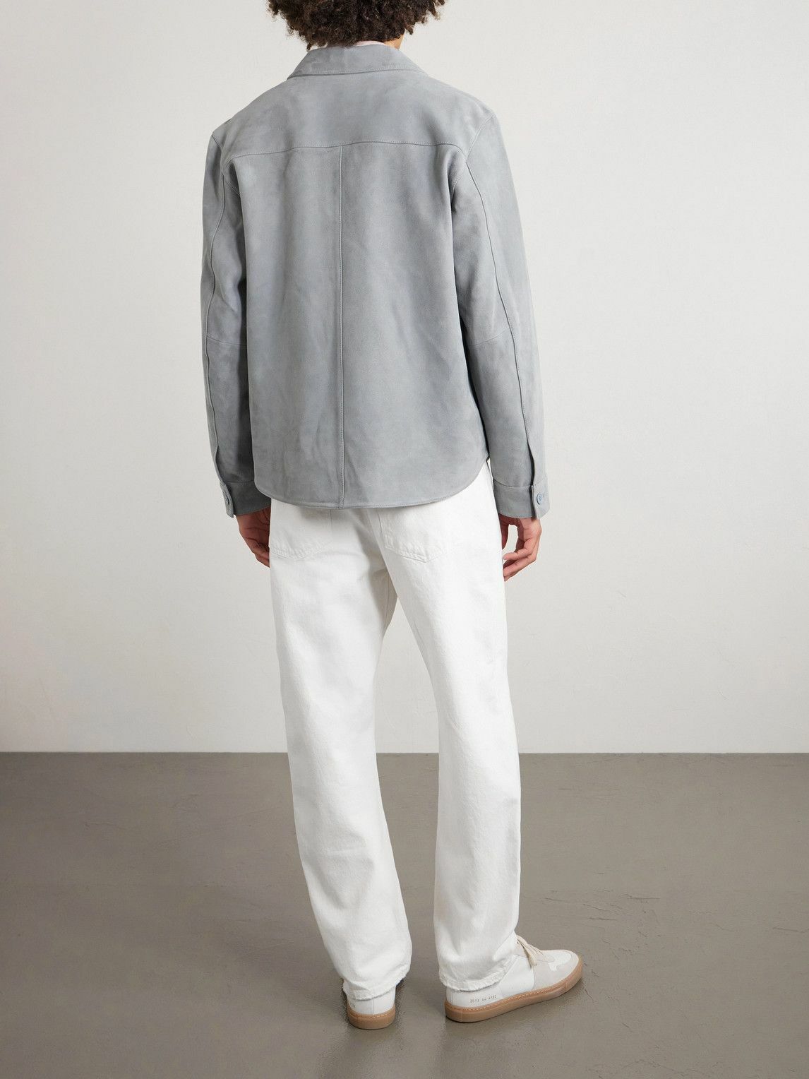 Officine Générale - Julien Suede Jacket - Gray