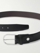 Brioni - 2.8cm Leather Belt - Black