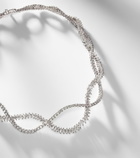 Yeprem Y-Couture 18kt white gold necklace with diamonds
