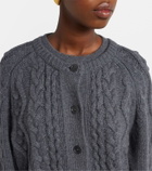 Lisa Yang Winroe cable-knit cashmere cardigan