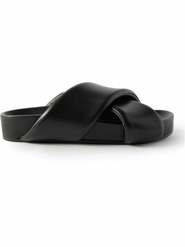 Photo: Jil Sander - Leather Sandals - Black