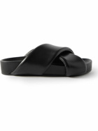 Jil Sander - Leather Sandals - Black