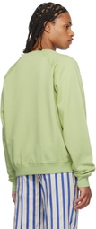 Vivienne Westwood Green Embroidered Sweatshirt