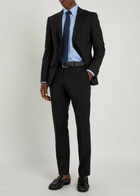 Boss Genius Slim-leg Wool Trousers Black