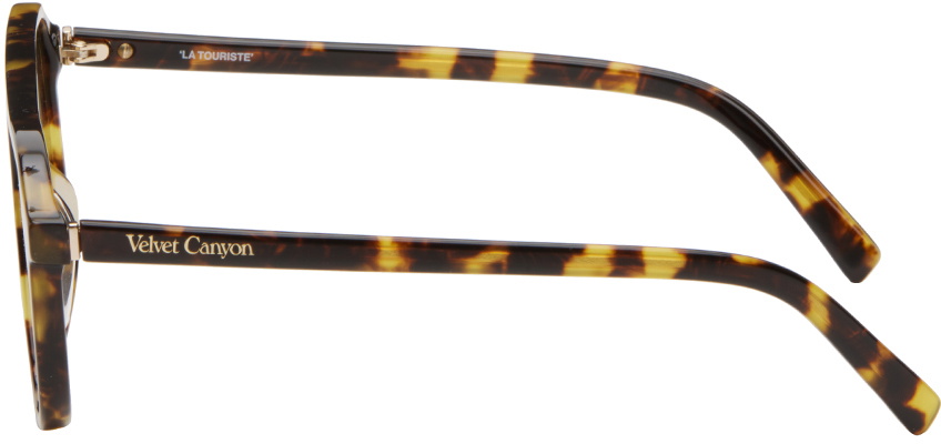 Velvet Canyon Tortoiseshell 'La Touriste' Sunglasses