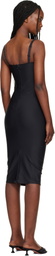 SKIMS Black 'SKIMS Body' Midi Dress