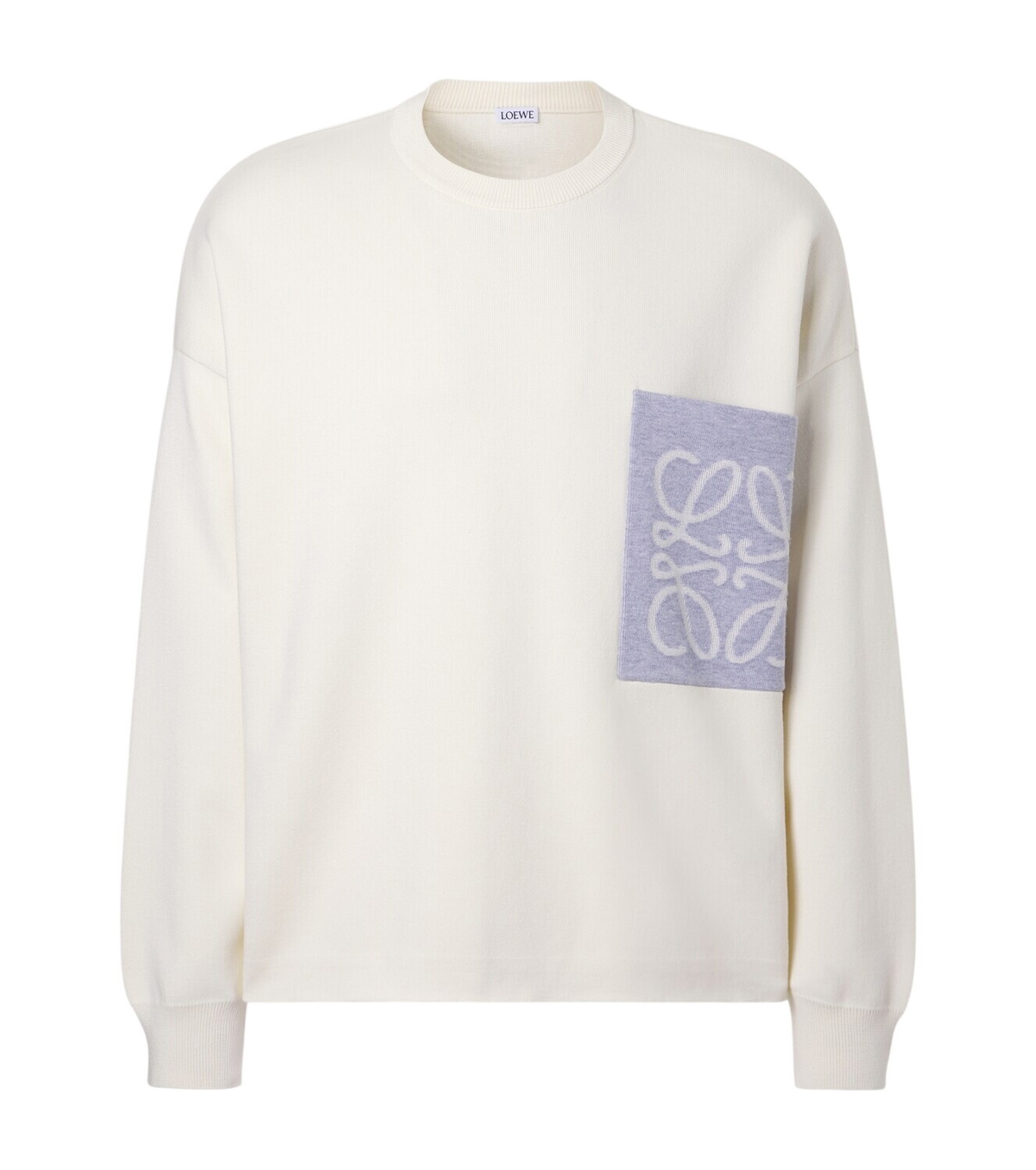 Loewe Ribbed-knit wool half-zip sweater Loewe