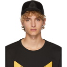 Fendi Black Karligraphy Mesh Cap