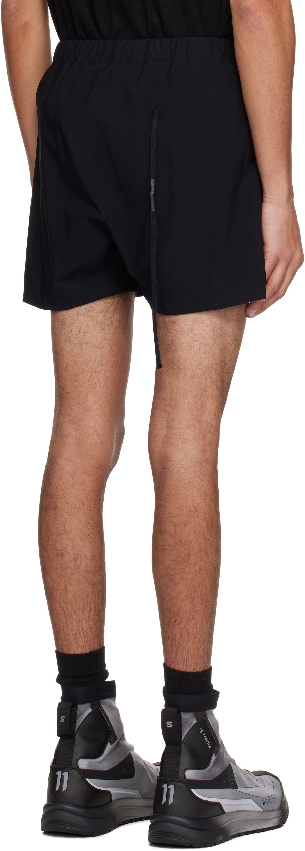 11 by Boris Bidjan Saberi Black SW1 Swim Shorts