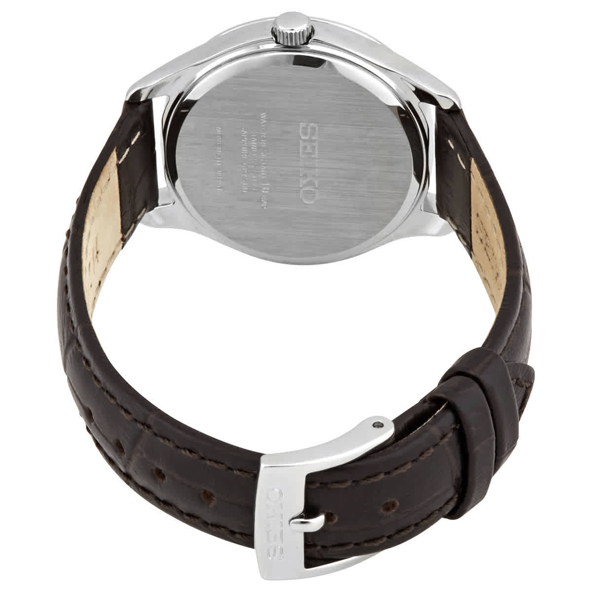 Seiko Essentials Noble Quartz Silver Dial Ladies Watch SUR427