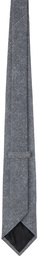 Bottega Veneta Gray Printed Tie