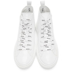 Valentino White Valentino Garavani VLTN High-Top Sneakers