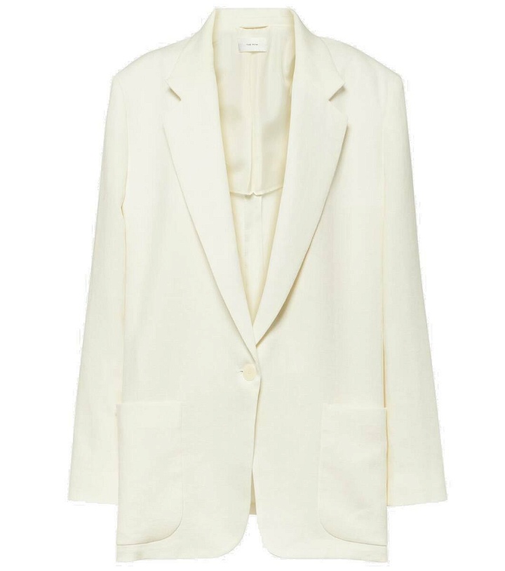 Photo: The Row Enza oversized linen blazer
