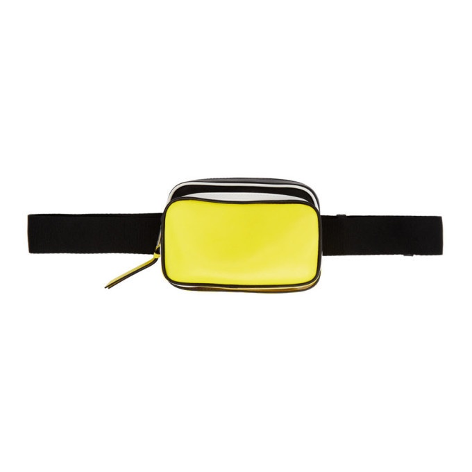 Photo: Givenchy Black and Yellow MC3 Belt Bag