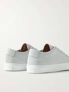 Common Projects - Achilles Cracked-Leather Sneakers - Gray