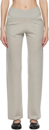 Frenckenberger Gray Straight Lounge Pants