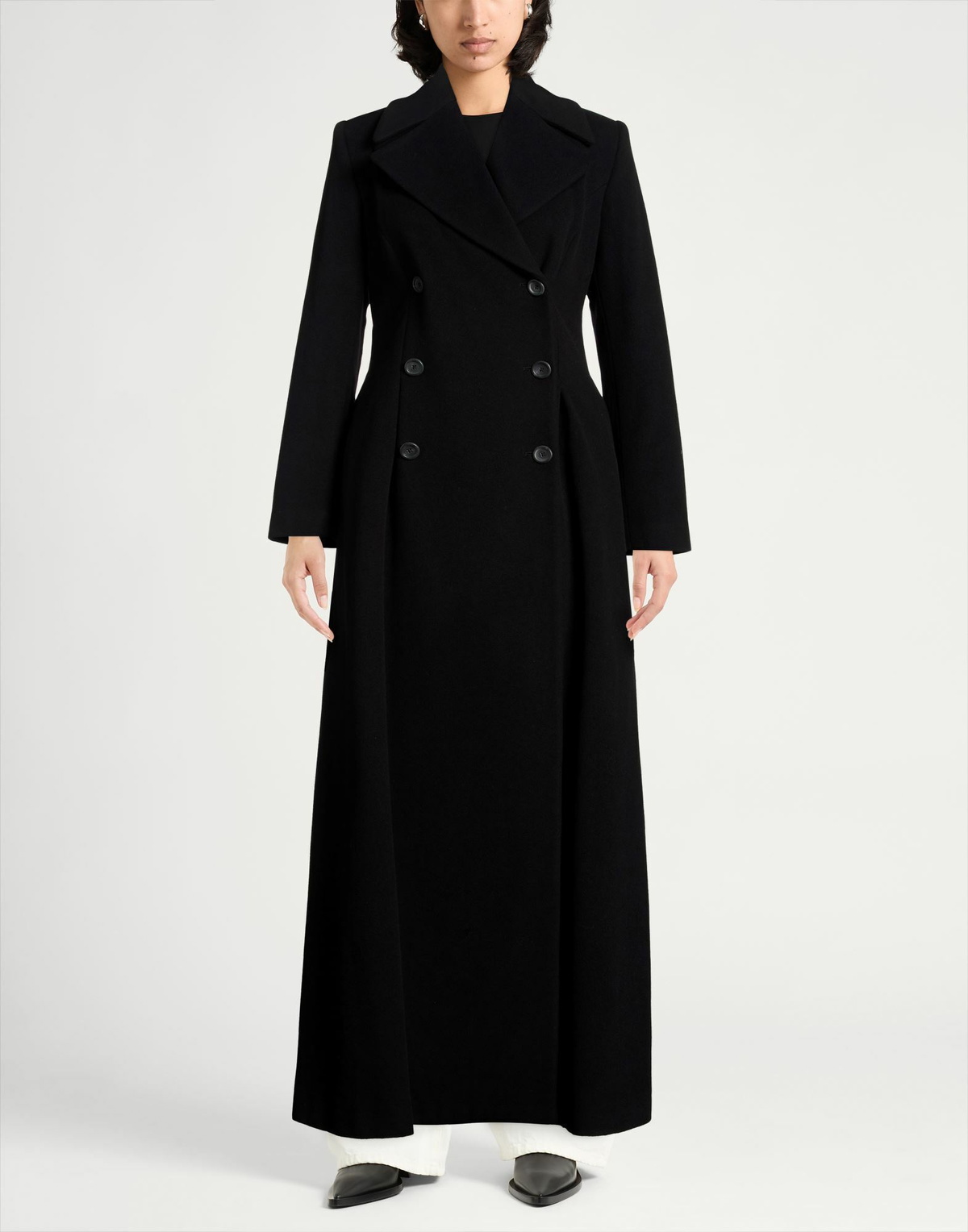 Chiara Boni La Petite Robe Womens Coat in Black