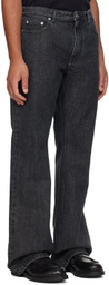 Bally Black Flared Jeans