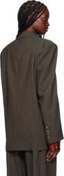 GIA STUDIOS Gray Demie Blazer