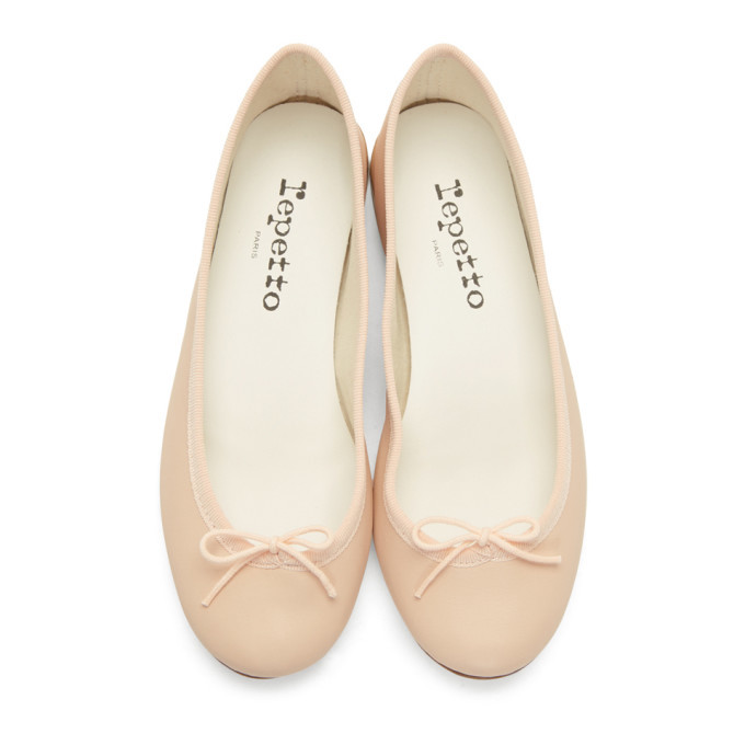 Repetto Pink Nappa Cendrillon Ballerina Flats Repetto